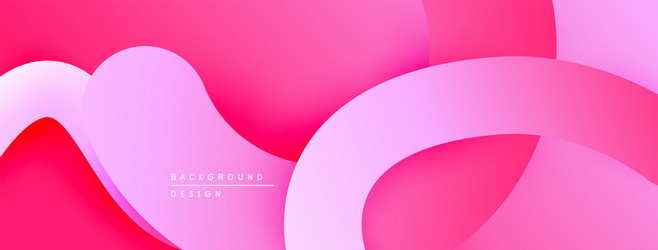 abstract pink background overlapping layers vector image