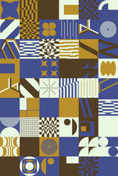 abstract pattern design elements vector image