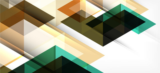 abstract triangle pattern colorful backdrop vector image