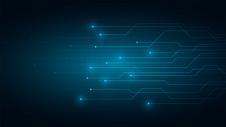 technology background with hi-tech digital vector image
