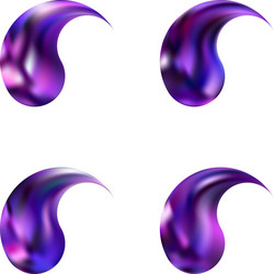 abstract background in form a shape vector image