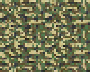 digital seamless camouflage pattern vector