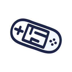 joystick for video game controller buttons vector image