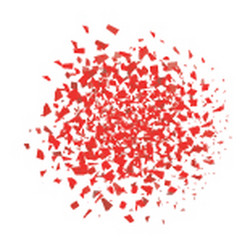 abstract background with many falling tiny vector image