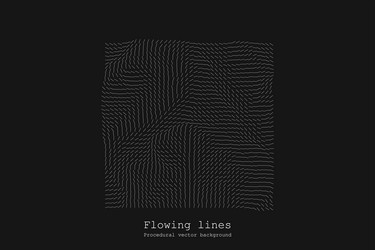 abstract line matrix pattern noise flow dynamic vector image