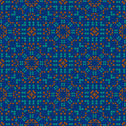 circular artificial sci-fi looking seamless vector image