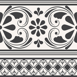 Elegant Damask Pattern vector image