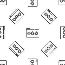 grey line password protection and safety access vector image