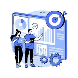 performance management abstract concept vector image