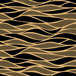 Seamless wave pattern for textile vector