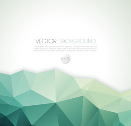 Abstract geometric background with triangle vector