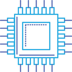 Line battery technology energy with connection vector