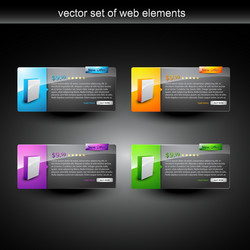 web product display vector image