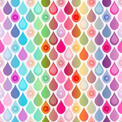 gradient colorful seamless geometric pattern vector image