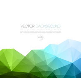 Abstract geometric background with triangle vector