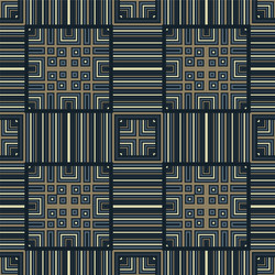 Computer age circuit board like seamless pattern vector