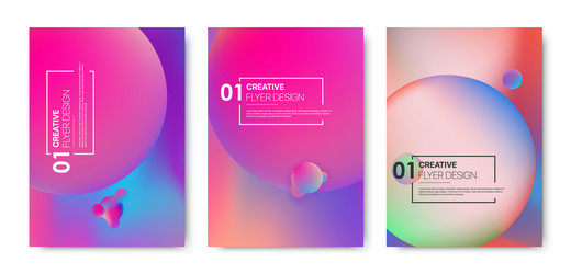 soft color background modern screen design vector image