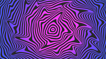 Psychedelic Gradient Pattern vector image