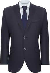 Suit isolated on white background Royalty Free Vector Image