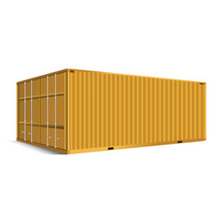 Cargo ship container icon isometric freight Vector Image