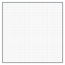 Empty graph with x and y axis grid Royalty Free Vector Image