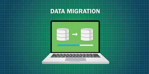 Data Transfer & Synchronization vector image