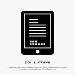 mobile coding hardware cell solid black glyph icon vector image