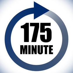 numbers numerals dial time duration and schedule vector image