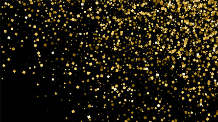 Falling stars gold glitter texture Royalty Free Vector Image