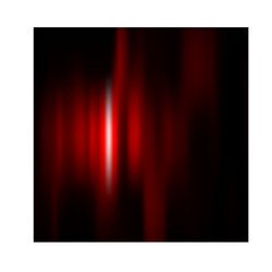 Red Flowing Curves Abstract Background vector image