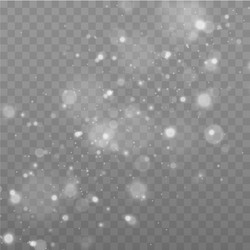 sparkle bokeh effect vector image
