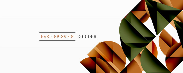 abstract geometric background with layered vector image
