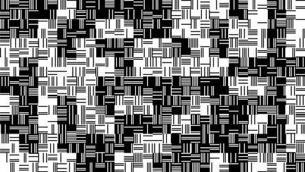 black and white abstract pattern design vector image
