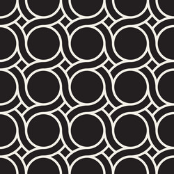 Geometric Line Pattern - Abstract Tiling vector image