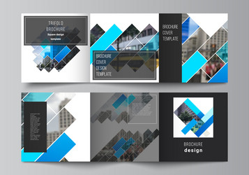 minimal editable layout square vector image