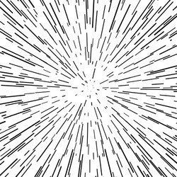 radial speed explosion warp zoom effect vector