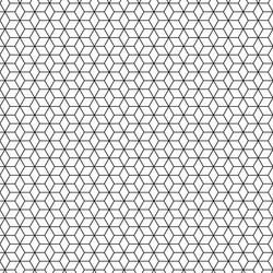 geometric line diamond shape seamless pattern vector image