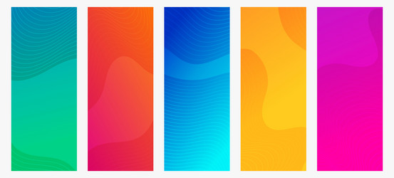 modern colorful gradient background with wave vector image