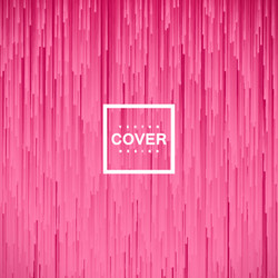 abstract pink background with fluid lines vector image