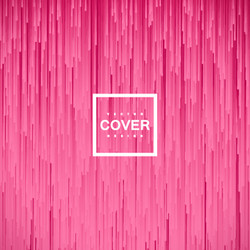 abstract pink background with fluid lines vector