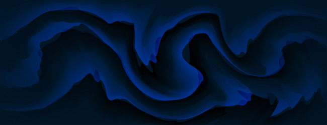 dark blue background with abstract wave texture vector image