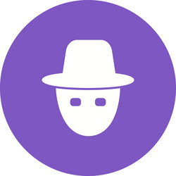 hacker mask vector image