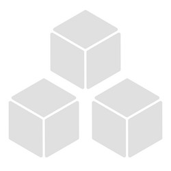 isometric cube element icon cubist abstract 3d vector image