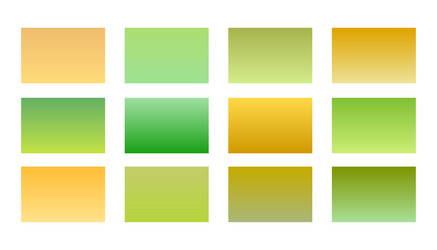 abstract gradient poster set for web or app vector image
