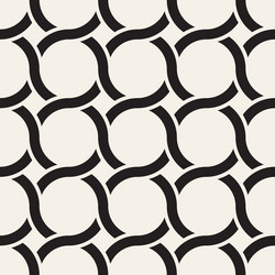 Geometric Line Tiling Pattern vector image