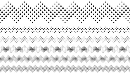 repeating abstract monochrome circle pattern page vector image