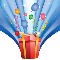 surprise gift Vector Image