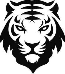 tiger head logo Vector Image