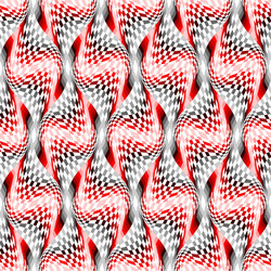 design seamless colorful mosaic checked pattern vector image