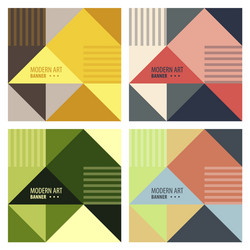 set of abstract background for design vector image